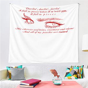 Lana Del Rey Cherry Lyrics Tapestry Premium Merch Store