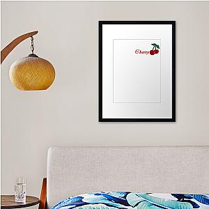 Lana Del Rey Cherry Framed print Premium Merch Store