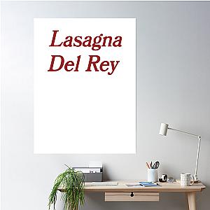 Lasagna Del Rey Poster Premium Merch Store