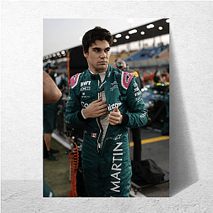 Lance Stroll The Canadian Comet Lance Stroll Posters