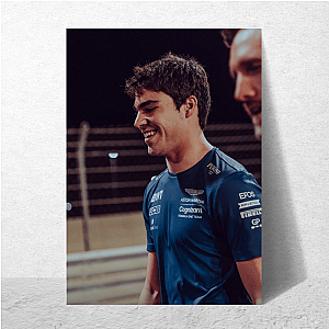 Lance Stroll Canadian Racer Lance Stroll Posters