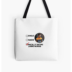 Mentally Dating Lando Norris Birthday Christmas gift All Over Print Tote Bag RB1210