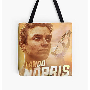 Wallpaper Lando Norris Art All Over Print Tote Bag RB1210