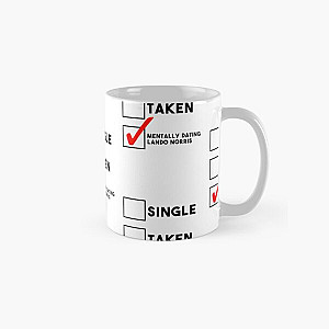 Mentally dating Lando Norris Classic Mug RB1210