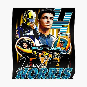 Bootleg Lando Norris Rap Poster RB1210