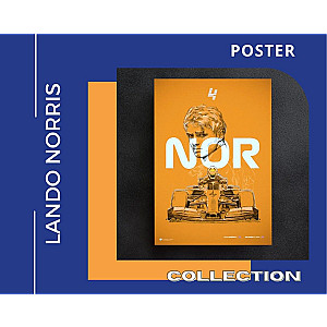 Lando Norris Poster