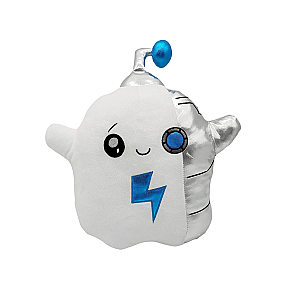 30cm Silver White Ghosty Mechanical Lankybox Plush