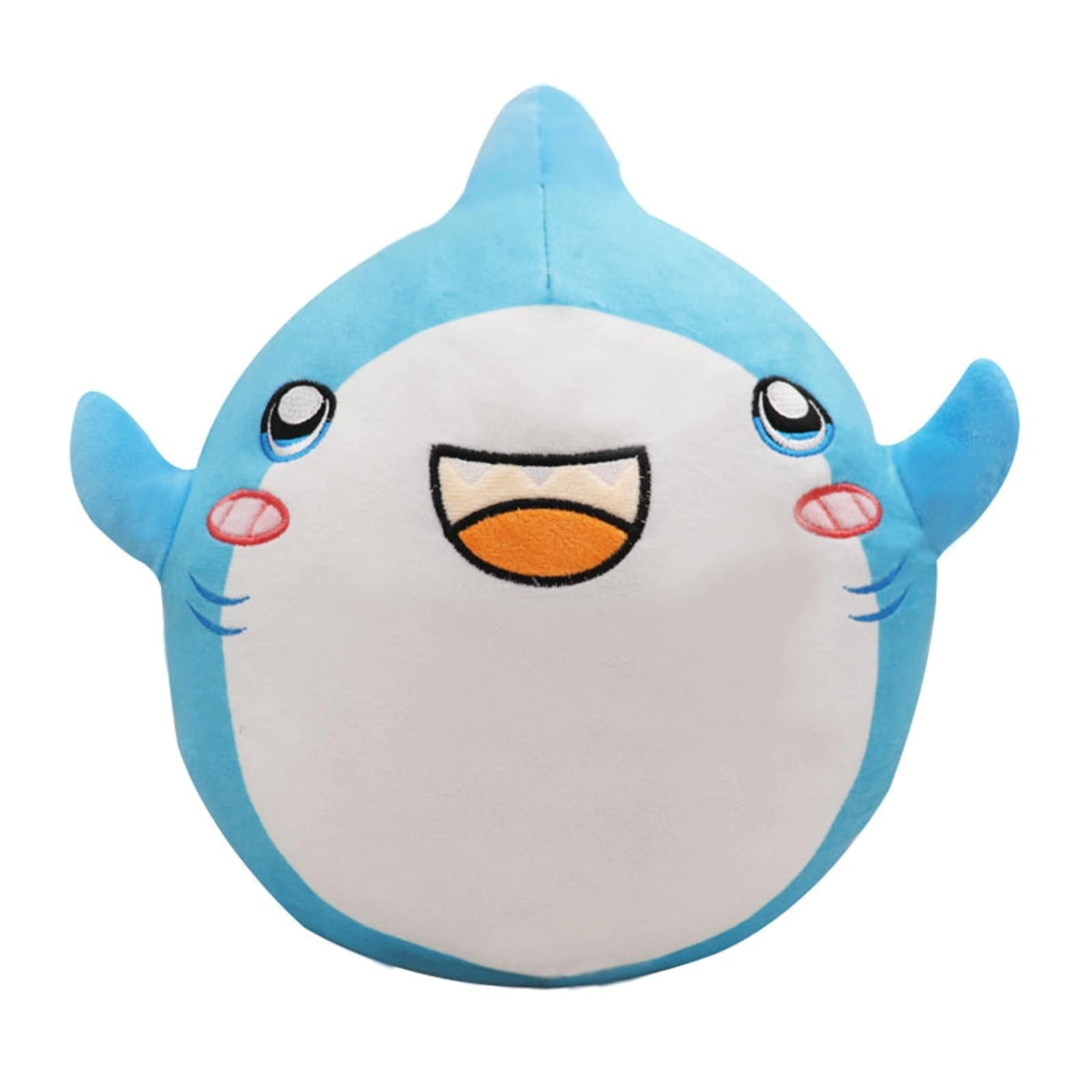 20cm Blue White Thicc Shark Lankybox Plush | Lanky Box Plush Shop ...