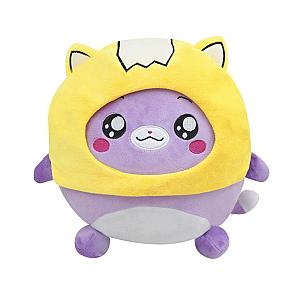 20cm Purple Yellow Thicc Baby Foxy Lankybox Plush