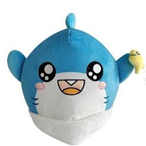 22cm Blue Baby Thicc Shark Lankybox Plush