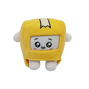 18cm White Yellow Baby Boxy Lankybox Plush