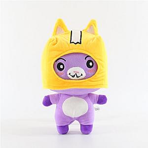 20cm Yellow Purple Foxy Landybox Plush