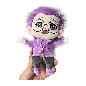 20cm Purple Justin LankyBox Plush