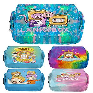 Lankybox Colorful Cartoon Boxy Foxy Pencil Case