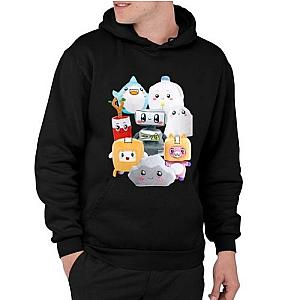 lanky box, lanky boxy, lankybox animated, lankybox foxy, lankybox roblox Pullover Hoodie