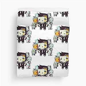 lanky boxy, lankybox edits, gamer, lankybox plush, lankybox among us, rocky plushie Duvet Cover