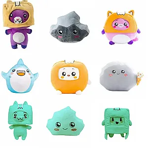 20-30cm Set 9pcs LankyBox Stuffed Toy Plush