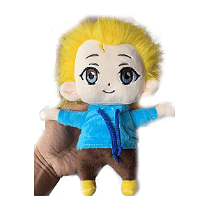 20cm Yellow Blue Adam LankyBox Stuffed Toy Plush