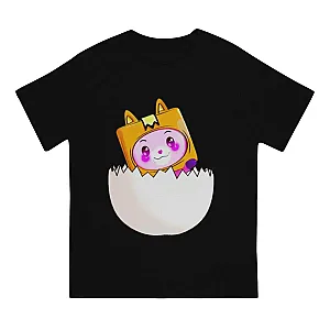 Lanky Box Foxy Egg Cute Cartoon T-shirts