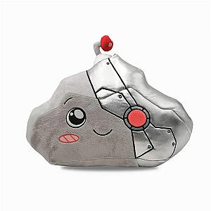 25cm Grey Rocky Lankybox Robot Cartoon Soft Stuffed Toys Plush