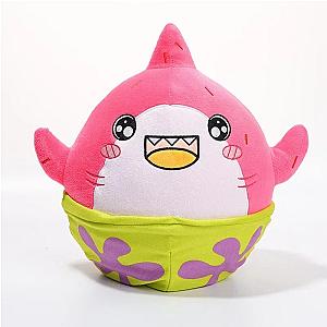 30cm Pink Ocean Fat Shark Thicc Sharky Lankybox Stuffed Toy Plush