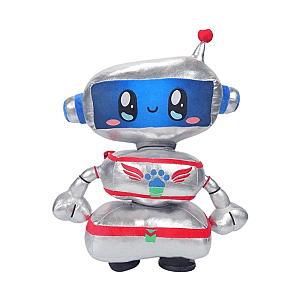40cm Grey Lankybot Robot Masks Lankybox Stuffed Toy Plush