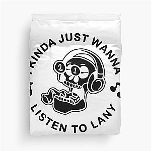 Lany Merch Listen To Lany Duvet Cover