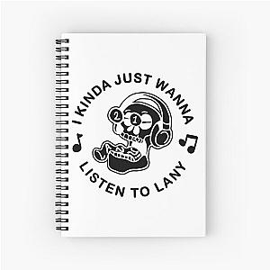 lany merch Listen to LANY Spiral Notebook