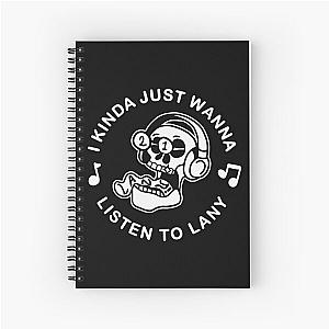 Lany Merch Listen To Lany Spiral Notebook