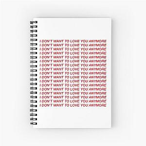 LANY Merchandise Spiral Notebook