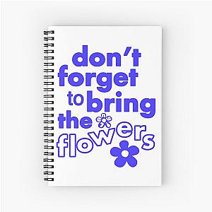 lany merch lany flowers Spiral Notebook