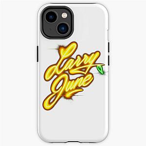 Larry June Orange Season Flare iPhone Tough Case RB0208