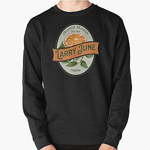 Larry June Orange Season Yee Hee Sock It To Me Pullover Sweatshirt RB0208