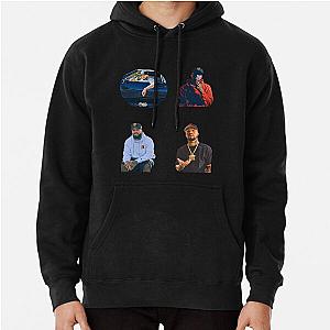 Larry June Stickers / Longsleeve Pullover Hoodie RB0208