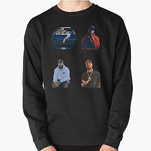 Larry June Stickers / Longsleeve Pullover Sweatshirt RB0208