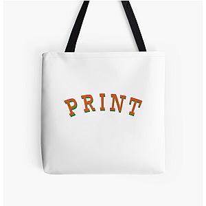 Larry June Merch Larry June Organic Logo All Over Print Tote Bag RB0208