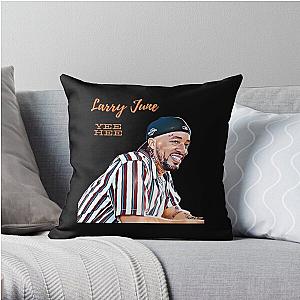 Larry June Yee Hee Throw Pillow RB0208