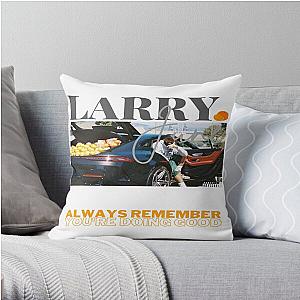 OUT THE TRUNK LARRY JUNE Throw Pillow RB0208