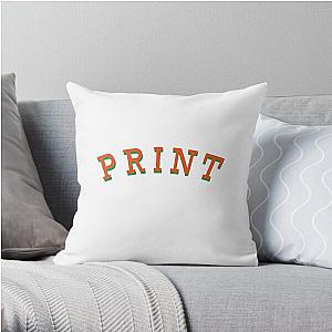 Larry June Merch Larry June Organic Logo Throw Pillow RB0208