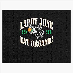 Larry June Merch Larry June Eat Organic Jigsaw Puzzle RB0208