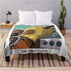 Larry June the great escape Throw Blanket RB0208