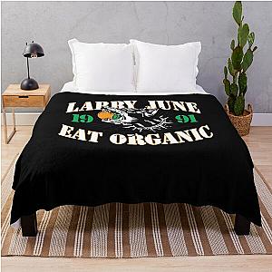 Larry June Merch Larry June Eat Organic Throw Blanket RB0208