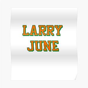 Larry June Merch Larry June Organic Logo Poster RB0208