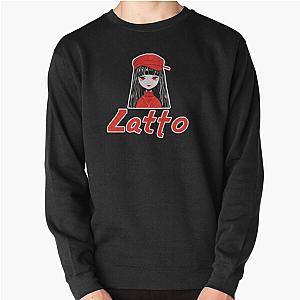 Red Latte Girl Design Sweatshirt