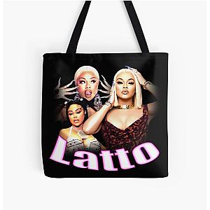 Latto vintage T-shirt Over Print Tote Bag