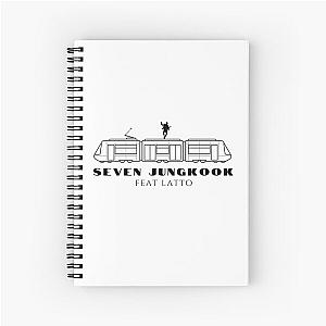 Seven BTS Featuring Latto Spiral Notebook