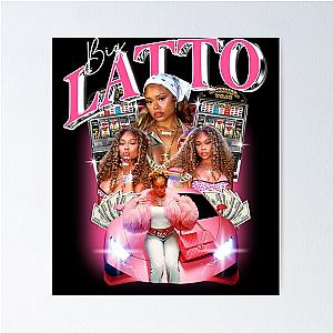 Big Latto Pink Girl Bootleg Poster