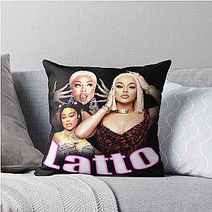 Latto vintage T-shirt Throw Pillow