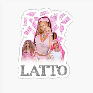 Latto Pink Glam Sticker