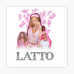 Latto Pink Glam Sticker